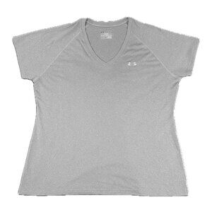 Under Armour Semi-Fitted Heat Gear V-Neck Shirt - Women's XL